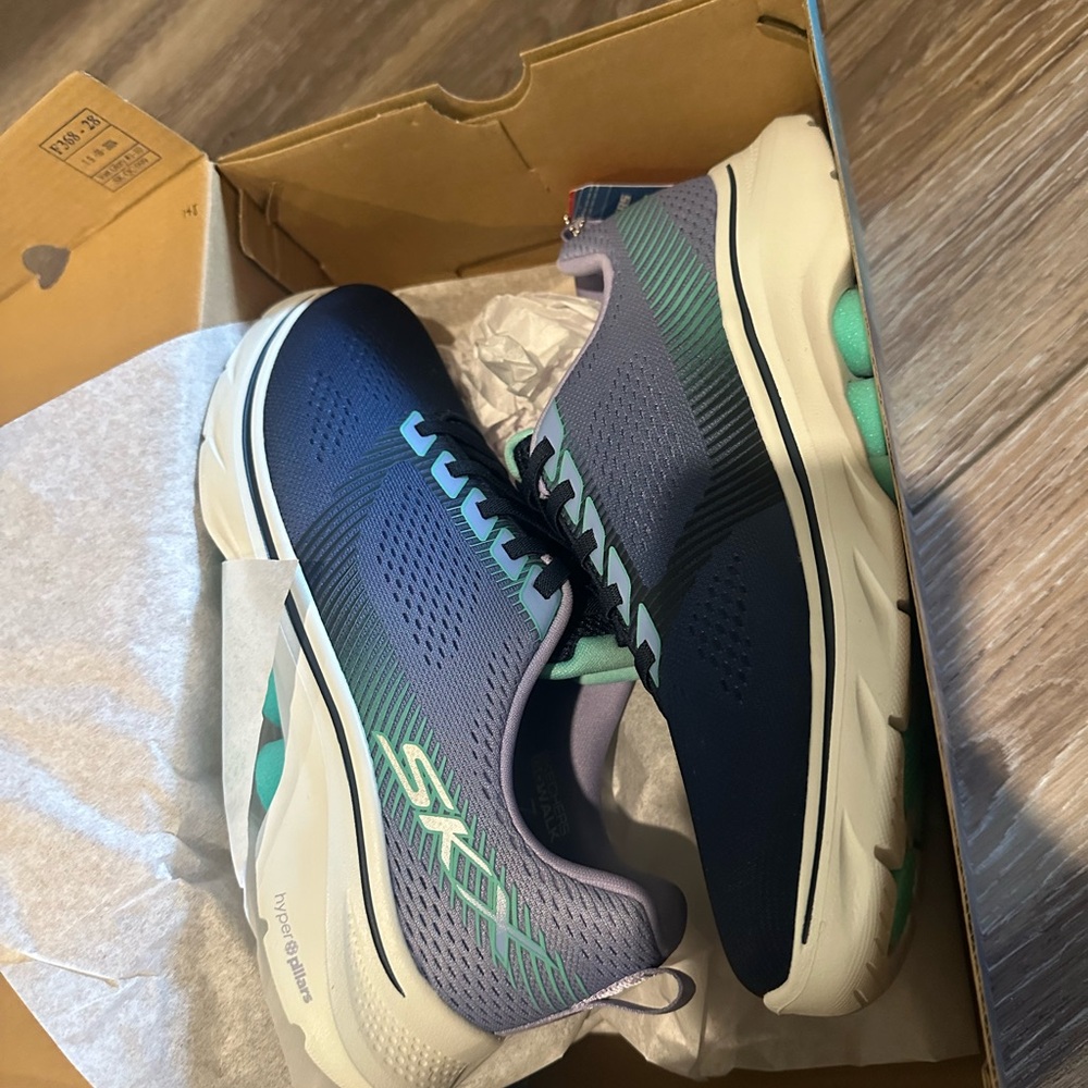 Skechers Go Walk 7 - Navy Comfort Shoes